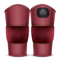 Massaging Heated Knee Brace Wrap for Knee Injury, Cramps Arthritis Recovery Muscles Pain Relief Relax Great for Elderly