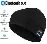 Wireless Bluetooth Music Beanie COJOYEE Headphone Winter Knit Hat with Stereo Speaker Mic rechargeable battery for Outdoor Sports