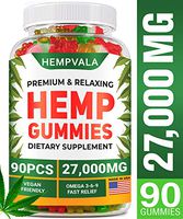 Premium Gummies - 27000 MG Oil Infused 90 Gummy Bears - Sleep, Anxiety, Memory & Mood Support - Made in The USA