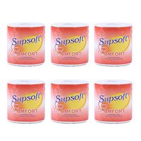 Echaprey Smooth Soft 3-Ply Toilet Paper, Ultra Comfort Bath Tissue Paper Towels for Daily Use and Clean (6 Rolls)