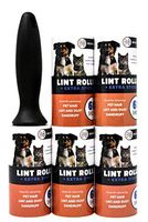 B.B. Design Extra Sticky Lint Rollers Value Set 300 Sheets for Pet Hair Removal, Lint Removal, Lint Roller Set for Dog & Cat Hair Removal, Clothes, Laundry, Furniture