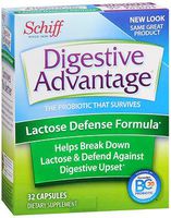 Digestive Advantage Lactose Defense Formula Capsules - 32 Ct, Pack of 6
