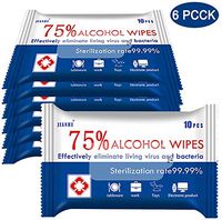 Alcohol Detergent Wipes for Adult Large Handi-Pack Wet Wipes, 75% Super Soft Alcohol Wipes for All-Purpose Cleaning(60 Wipes)