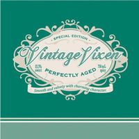 Creative Converting 16 Count Vintage Vixen Lunch Napkins