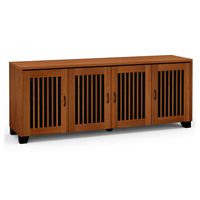 Salamander Chameleon Sonoma 347 - American Cherry Quad Width AV Cabinet