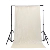 TRLYC 10Ft by 10Ft Ivory Sequin Wedding Photography Backdrop Ivory Sparkly Party Decoration