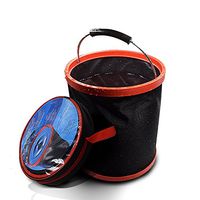 12L Waterproof 2000 D Oxford Cloth Camping Car Folding Bucket Fishing Bucket Collapsable Bucket Articulos Waterproof Coating