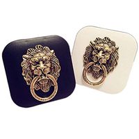 Style Lion Pattern Contact Lenses Case Nursing Holder, Random Color