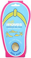 Tuli's SoftMoves Gel Heel Pads - Heel Inserts for Any Shoe Type (Flip-Flops, Heels, Open and Closed Toe Shoes) - Relieves Heel Pain (One Size Fits All)