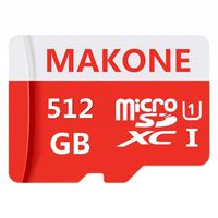 MAKKEN 512GB Micro SD Card High Speed Memory Card SDXC Card with SD Adapter