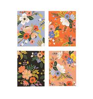 Lively Floral Assorted Note Cards by Rifle Paper Co. -- Set of 8 Cards and Envelopes