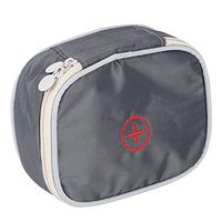 Yosooo First Aid Bag, Portable Pharmacy Kit First Aid Kit Emergency Pharmacy Kit(Grey)