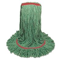 Boardwalk 503GNNB Narrow band Looped-End Mop Head44; Large - Green