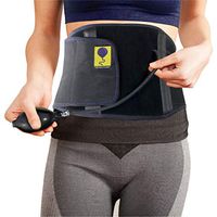 Everyday Medical Post Surgery Abdominal Binder - with Pump for Compression I Abdominal Support Belt with Adjustable Air Pressure I C-Sections, Abdomen Surgeries, Umbilical Hernia Support Brace I S/M