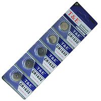 New T&E 5 X Cr1632 Br1632 1632 3V Lithium Batteries