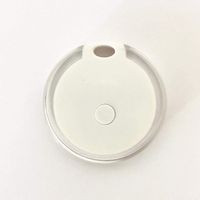ailler 1PC Mini Portable Round 1.7 x 1.7 x 0.3inch Shape Bluetooth Intelligent Anti-Lost Device GPS Tracker GPS Trackers