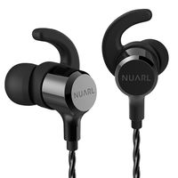 NUARL HDSS Hi-Res Stereo Earphone NX01A2 (SPECULAR Black) NX01A2-SB【Japan Domestic Genuine Products】【Ships from Japan】