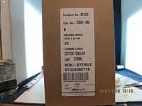 Alba Stockinette Cotton Tubular Roll 6" X 25 Yards Orthopedic Latex Free Alba 81620