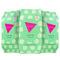SweetSpot Labs Natural, pH Balanced, Personal Gentle Body Wipes, Coconut Lime, 30 Count (Pack of 3) | Dermatologist & Gynecologist Tested