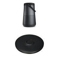 Bose SoundLink Revolve+ Portable & Long-Lasting Bluetooth 360 Speaker, Triple Black + Charging Cradle