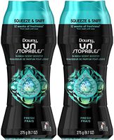 Downy Unstopables in-Wash Scent Booster Beads, Fresh, 9.7 Ounce (Pack of 2)