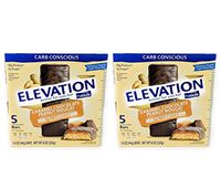 Millville Elevation Advanced Carb Conscious Caramel Chocolate Peanut Nougat Endulgent Bars - 2 Boxes