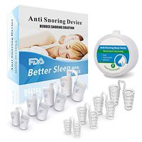 Anti Snoring Devices Devices Snoring Solution-Comfortable Sleep Anti Snore Device ，Nasal Dilator Suitable for Men and Women,Set of 8 Nasal Dilators
