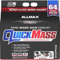 ALLMAX Nutrition QuickMass Rapid Mass Gain Catalyst, Cookies & Cream, 12 Pound