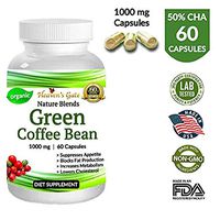 Green Coffee Bean - Weight Loss Supplement - Appetite Suppressant - 60 Capsules - 1000 mg - Organic - GMO and Gluten Free - 100% Pure - Extra Fast Weight Loss