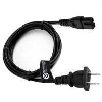 Technovary 8-Foot Long Power Cord Compatible with Sony Playstation (SCPH-1001, SCPH-5501, SCPH-9001 Series)