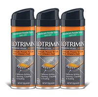 Lotrimin AF Athlete's Foot Deodorant Antifungal Powder Spray, Miconazole Nitrate 2%, Clinically Proven Effective Antifungal Treatment of Most AF, Jock Itch and Ringworm, 4.6 oz Spray Can (Pack of 3)