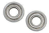 3/16 inch ID x 3/8 inch OD Flanged Ball Bearing (Stainless Steel) 2 pack