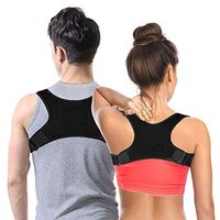 Lzour Posture Corrector - Physical Therapy Posture Brace - Spinal Cord Posture Support for Men and Women - for Back, Shoulder and Neck Pain Relief