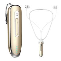 MChoice Bluetooth Headset V4.1 Bluetooth Earpiece and Noise Cancelling Mic for iPhone 7 Plus (Gold)