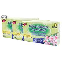 Fabric Softener Dryer Sheet- Spring Fresh (40 Sheets) (Pack of 3) By Pure Kleen