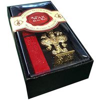 JAM PAPER Wax Seal Brass Stamp Sets with Wax Stick - Letter "I" Monogram - Sold Individually