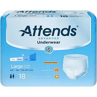 Case Attends Super Plus Underwear Lg APP0730 72 pc