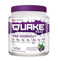 Scivation, Quake 10.0 Pre-Workout, Watermelon Bubble Gum, 40 Servings