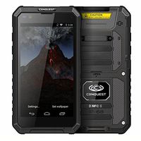 Conquest S10, 3GB+32GB, Walkie Talkie Function, RFID, Scanner, 5000mAh Battery, IP68 Waterproof Dustproof Shockproof, Fingerprint Identification, 5.5 inch Android 6.0 MTK6753 Octa Core up to 1.5GHz, N