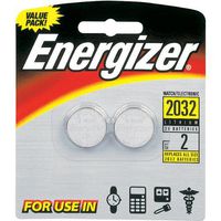 Energizer - 3V Lithium Button Cell Battery Retail Pack - 2-Pack "Product Category: Button/Coin Cell Batteries/Cr/Dl2016,2025,2032, 2450"