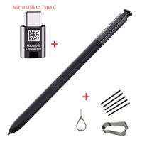 S Pen for Galaxy Note 9 Samsung Stylus Touch Pen Replacement S Pen- (Without Bluetooth) for Samsung Note9 N960 SM-N960U SM-N960 Tips/Nibs Eject Pin Type-C (Black)