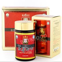 Korean Red Ginseng 6 Years Roots Powder 100% 110g(3.9oz) X 2bottles, No Additives, Saponin