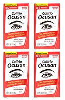 Ocusan Maximum Strength Redness Relief & Lubricant Eye Drops 0.5 FL. OZ. (4 Bottles)