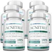 AcneTru - Rapid Acne Healing & Relief - Contains Niacinamide, Zinc, Pantothenic Acid - 360 Vegan Friendly Capsules