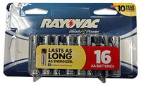 Rayovac E-E51782 16-Pack AA Batteries, Blue