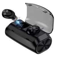 True Wireless Earbuds Bluetooth 5.0 Headphones | Sports in-Ear TWS Stereo Earphones Built-in Mini Headset | Deep Bass IPX5 Waterproof Instant Pairing 125H Battery Charging Case Earphones