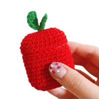 CrazyOwl Cute Cartoon Protective Knit Case Full Protective Cover Skin Compatible with Apple AirPods (# 4)