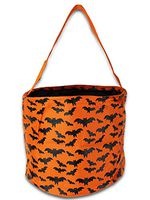 Easter Halloween Candy Basket Bucket Gift Bag Bags for Girls or Boys Baseball (Bat)
