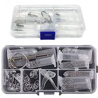 New Eyeglasses Screws and Nose Pads with Screwdrivers for Glasses, Eyeglasses and Sunglasses Repair