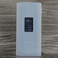 Silicone Case for Joyetech Cuboid 150w TC Sleeve Skin Cover Wrap (Clear Opaque)